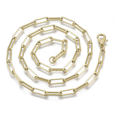 Brass Paperclip Chains MAK-S072-14B-MG-1