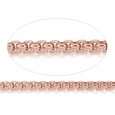 Ion Plating(IP) 304 Stainless Steel Box Chains CHS-G002-01RG-1