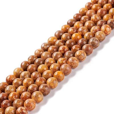 Natural Maifanite/Maifan Stone Beads Strands G-P451-01B-C-1