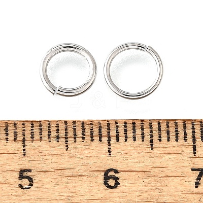 Brass Open Jump Rings KK-V007-004P-04-1