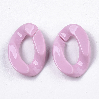 Opaque Acrylic Linking Rings OACR-S036-001B-G08-1
