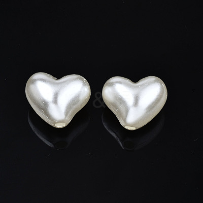 ABS Plastic Imitation Pearl Beads OACR-N008-139-1