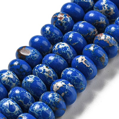 Synthetic Mixed Gemstone Beads Strands G-D077-E01-01-1