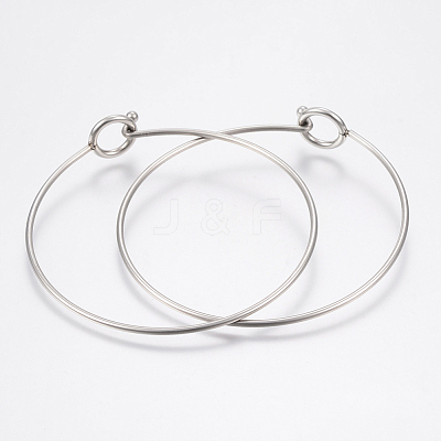 Tarnish Resistant 304 Stainless Steel Expandable Bangle Making STAS-F148-01P-1