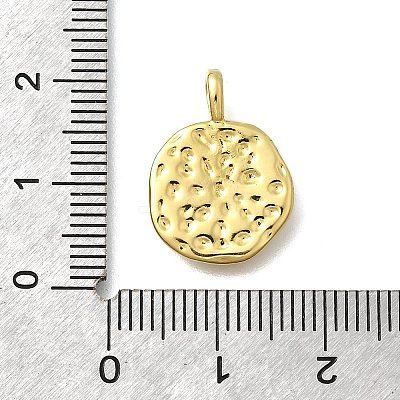 Brass with Enamel Pendants KK-D295-31G-1