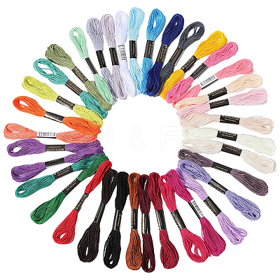 Polycotton Embroidery Floss OCOR-WH20005-49A-1
