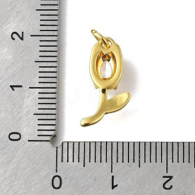 Brass Micro Pave Cubic Zirconia Pendants KK-Z102-01G-02-1