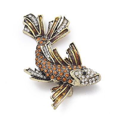 Goldfish Enamel Pins JEWB-E041-01AB-02-1