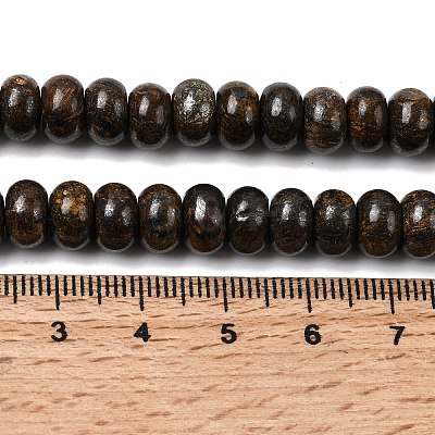Natural Bronzite Beads Strands G-A280-A16-02-1