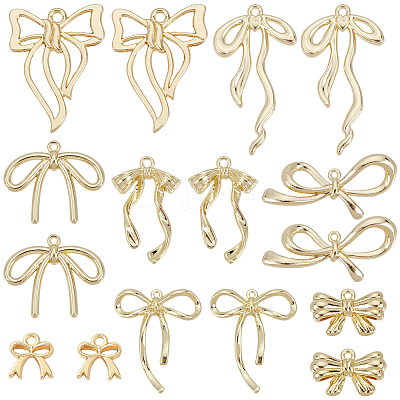 32Pcs 8 Styles Alloy Pendants FIND-SC0014-67-1