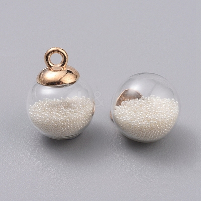 Transparent Glass Globe Pendants LS-GLAA-TAC0002-K01-1