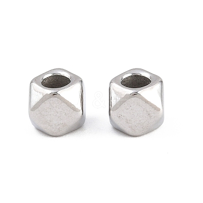 Irregular 304 Stainless Steel Beads STAS-D394-03O-P-1