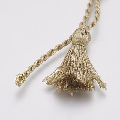 Twisted Polyester Bracelets Making KK-P146-15C-1