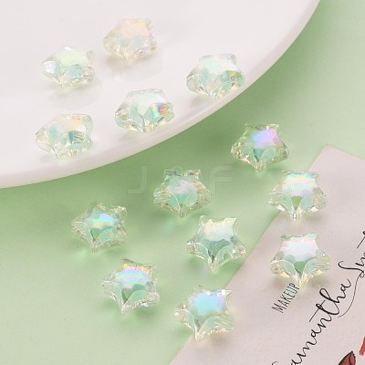 Transparent Acrylic Beads TACR-S152-02D-SS2111-1