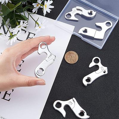 5Pcs 5 Styles Aluminum Tail Hook FIND-FH0002-01-1