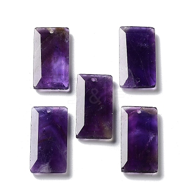 Natural Amethyst Pendants LS-G-G063-01B-1