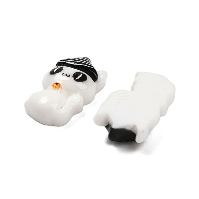Halloween Opaque Resin Cabochons CRES-I045-01A-02-1