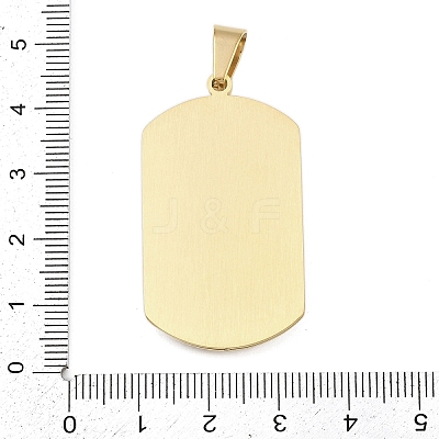 Jesus Theme 304 Stainless Steel Pendants STAS-D387-01B-G-1