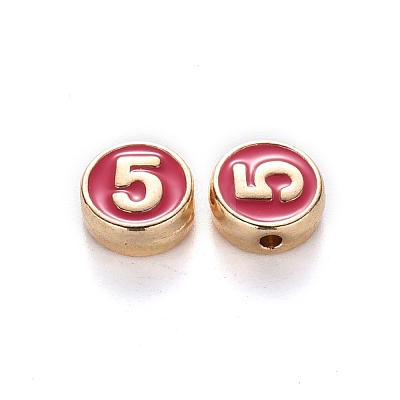 Alloy Enamel Beads ENAM-R055-04-05-RS-1