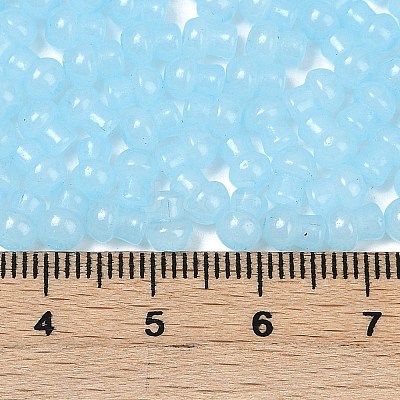 Transparent Colours Glass Seed Beads SEED-R001-01P-1