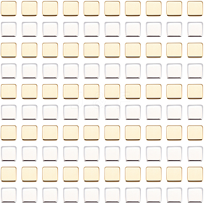 500Pcs 2 Colors Brass Chip Solder AJEW-BBC0002-84-1