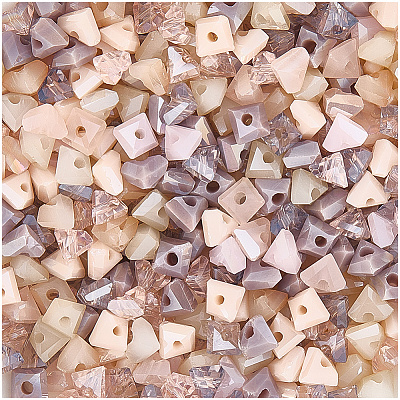5 Strands Electroplate Glass Beads Strands EGLA-LT0001-03B-1