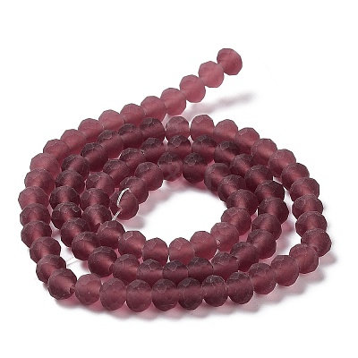 Transparent Glass Beads Strands EGLA-A034-T3mm-MD13-1