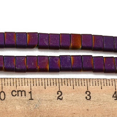 Electroplated Non-magnetic Synthetic Hematite Beads Strands G-C106-B01-06B-1