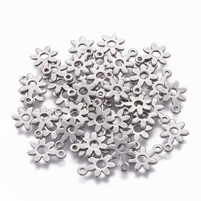 Tarnish Resistant 304 Stainless Steel Charms STAS-L234-066P-1