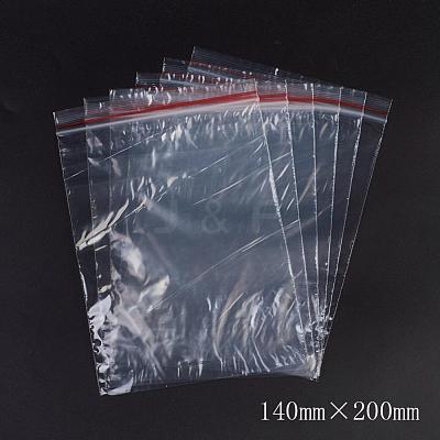 Plastic Resealable Packaging Bags OPP-G001-A-14x20cm-1