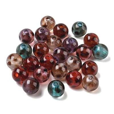 Acrylic European Beads AC-CBA6B5D-01B-1