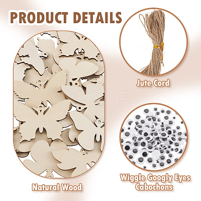 DIY Pendant Decorations Making Kits DIY-CW0001-46B-1