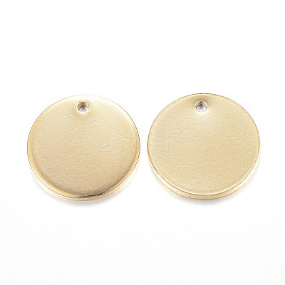 Ion Plating(IP) 304 Stainless Steel Charms STAS-G122-23G-1