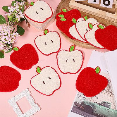 16Pcs 2 Styles Sew on Cloth Patches PATC-CA0001-39-1