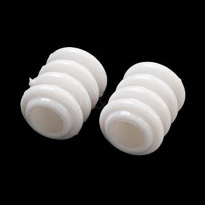 Opaque Acrylic European Beads SACR-L007-008C-1