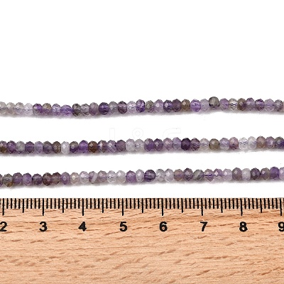 Natural Amethyst Beads Strands G-P581-B01-01-1