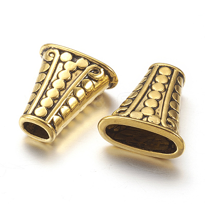 Tibetan Style Alloy Bead Cones LS-GLF1281Y-NF-1