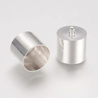 Brass Cord Ends KK-D219-11x7-S-1