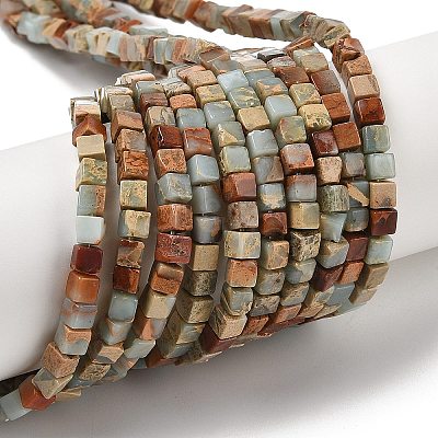 Natural Shoushan Stone Beads Strands G-H087-F01-01-1