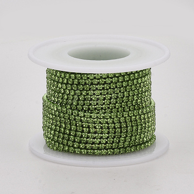 Electrophoresis Iron Rhinestone Strass Chains CHC-Q009-SS8.5-B06-1