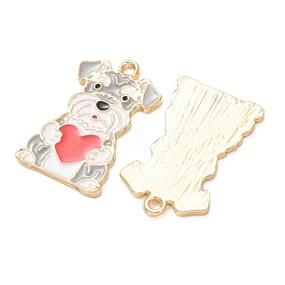 Alloy Enamel Pendants AL-CBA5FAE-05G-B-1