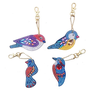 DIY Diamond Painting Keychain Kits DIY-F054-23-1