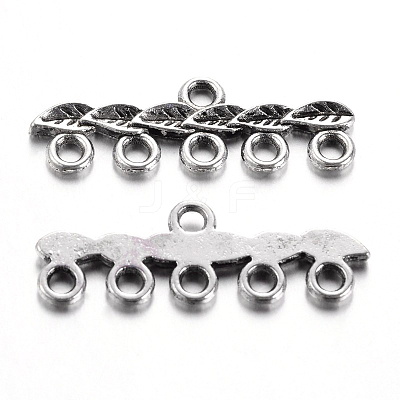 Tibetan Style Alloy Chandelier Components Links LS-TIBE-40098-AS-RS-1