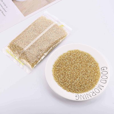 8/0 Glass Bugle Beads SEED-S032-07A-22B-1