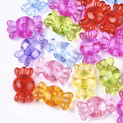 Transparent Acrylic Shank Buttons TACR-S133-129-1