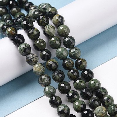 Natural Kambaba Jasper Beads Strands G-E571-04B-1