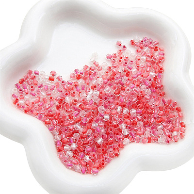 100Pcs Transparent Glass Beads X1-GLAA-P061-01I-1