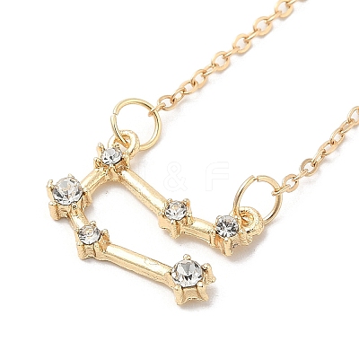 3Pcs Alloy Rhinestones Anklets LS-AJEW-S083-01G-06-1