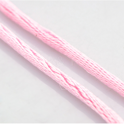 Nylon Satin Rattail Cords LS-NWIR-O001-A-16-1