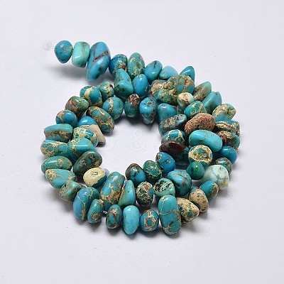 Natural Imperial Jasper Beads Strands G-I123-05E-1
